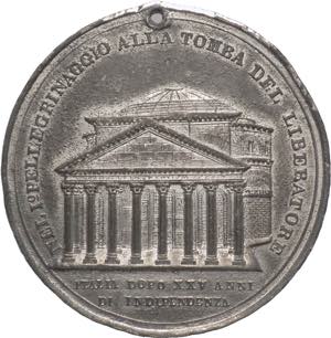 Italia - medaglia commemorativa di Vittorio ... 
