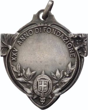 Italia - medaglietta commemorativa 1910 - 34 ... 