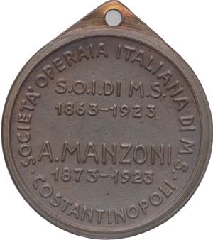 Italia - Medaglia di Mutuo Soccorso ... 