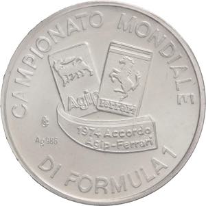 Italia - medaglia per laccordo ... 