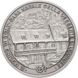 Italia - medaglia a tema Il mulino di Boly, ... 