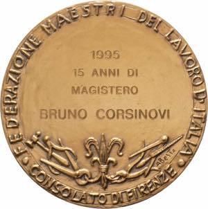 Italia - medaglia riconoscimento della ... 