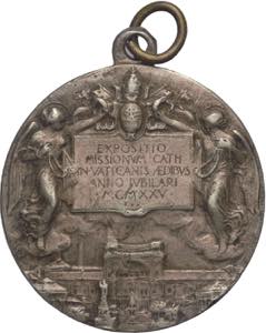 Pio XI, Ratti (1922-1939) - medaglia Anno ... 