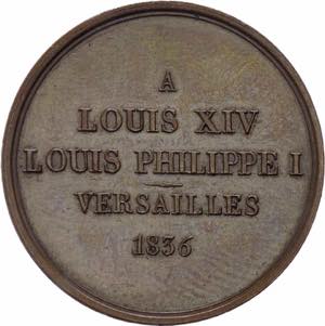 Francia - Medaglia riconio del 1845-1860 ... 