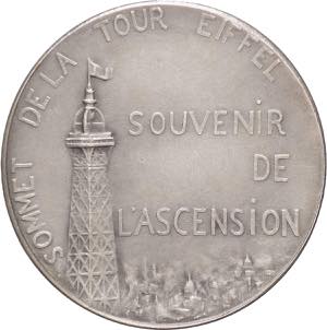 Francia - Medaglia Sommet de la Tour ... 