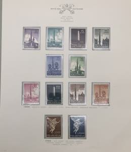 Città del Vaticano - Foglio francobolli ... 