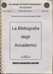 BELLOCCHI L. - La bibliografia degli ... 