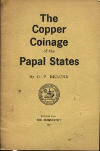 EKLUND O. P . - The copper coinge of the ... 