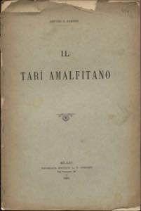 SAMBON A. G. - Il Tarì amalfitano. Milano, ... 