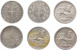 Regno dItalia - Lotto di 6 monete - ... 