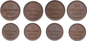 San Marino - vecchia monetazione (1864-1938) ... 