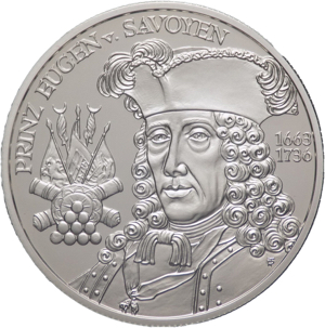 Austria - 20 euro 2002 - Eugen von Savoyen - ... 