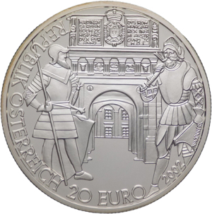 Austria - 20 euro 2002 - ... 