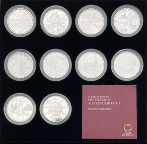 Austria - Set composto da 10 monete in ... 