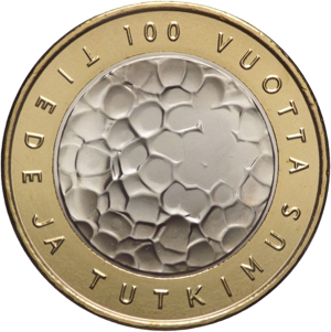 Finlandia - 5 euro bimetallica 2008