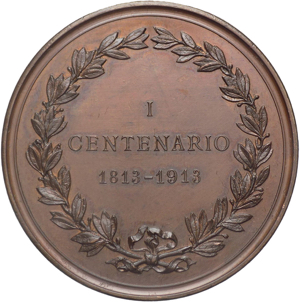 Medaglia - I°Centenario (1813-1913) ... 
