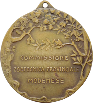 Italia - Medaglietta Commissione Zootecnica ... 