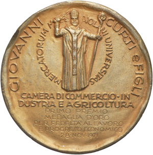 Medaglia Giovanni Curti e Figli - I° Premio ... 