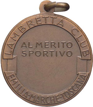 Medaglia - Premio - Lambretta Club, ... 