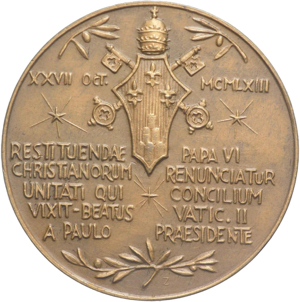 Medaglia Paolo VI 1963 - ... 
