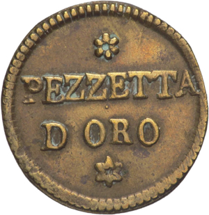 Peso Monetale Pezzetta ... 