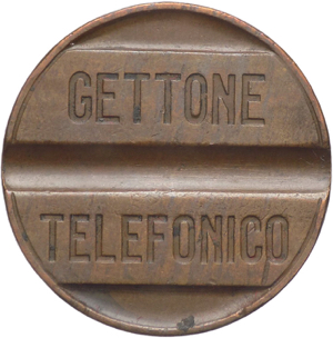 Gettone Telefonico Teti Roma 1945 - Ae