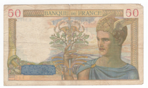 Francia - Banca di Francia - 50 Francs 1940 ... 