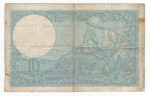 Francia - Banca di Francia - 10 Francs 1939 ... 