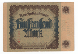 Germania - Repubblica di Weimar - 5000 Mark ... 