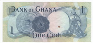 Banca del Ghana - 1 Cedi 1971 - N°4233480 - ... 