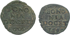 Bologna - Lotto di 2 monete preunitarie