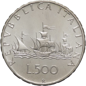 Repubblica Italiana (1946-2001) 500 Lire ... 