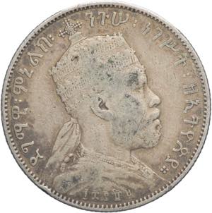 Etiopia - 1/2 Birr 1897 ... 