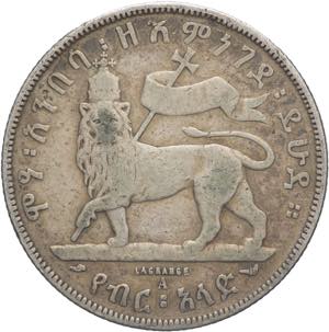 Etiopia - 1/2 Birr 1897 - Impero (1889 - ... 
