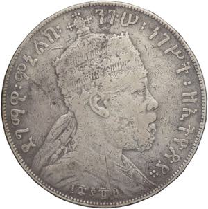 Etiopia - 1 Birr 1897 - ... 