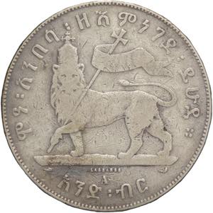 Etiopia - 1 Birr 1897 - gr. 27,87 - KM# 5