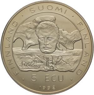 Finlandia - 5 ecu 1992 - ... 