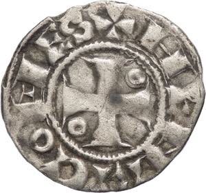 Francia - 1 Denario - Enrico II (1180 - ... 