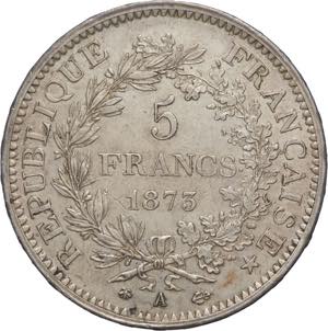 Francia - 5 Franchi 1873 ... 
