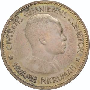 Ghana -10 scellini 1958 - Indipendenza - Ag. ... 