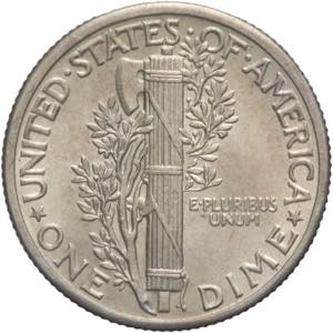 Stati Uniti dAmerica - 1 dime 1942 - zecca ... 