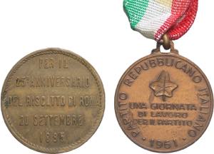 Medaglia Umberto I Re dItalia 1892 - 25° ... 