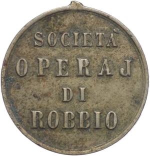 Medaglia Società Operaia di Robbio - gr. ... 