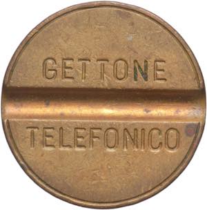Gettone telefonico Ericsson 