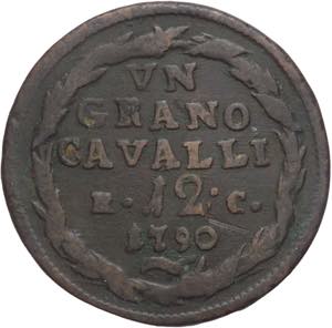 Napoli - 1 Grano 1790 - Ferdinando IV ... 