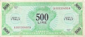 500 Lire 1943 - ... 