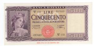 Banconota 500 lire ... 