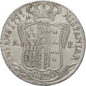 Napoli - 1 Piastra 1795 - Ferdinandi IV ... 