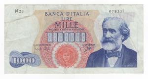 Repubblica - 1.000 Lire ... 