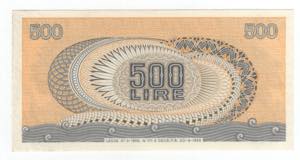 Repubblica - 500 Lire 1966 - Aretusa - ... 